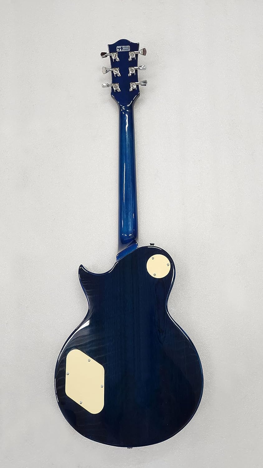 IYV-ILS-350 6 string Solid- Body Electric Guitar,Right, Ocean Blue (ILS-350)