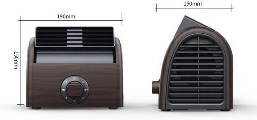 Evaporative Coolers Air Conditioners, Mini Fan Air Conditioning Refrigeration Desktop Small Fan, Student Dormitory Office Office Bed Silent Leafless Fan Heating & Cooling