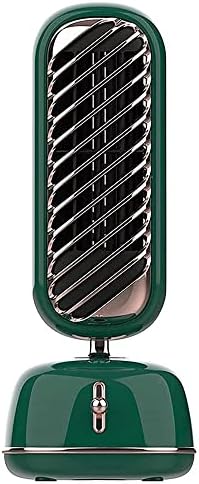 Portable Air Conditioner Fan,3 Speed Personal Evaporative Air Cooler - USB Quiet Air Humidifier, for Desk, Office, Bedroom (Color : Green)