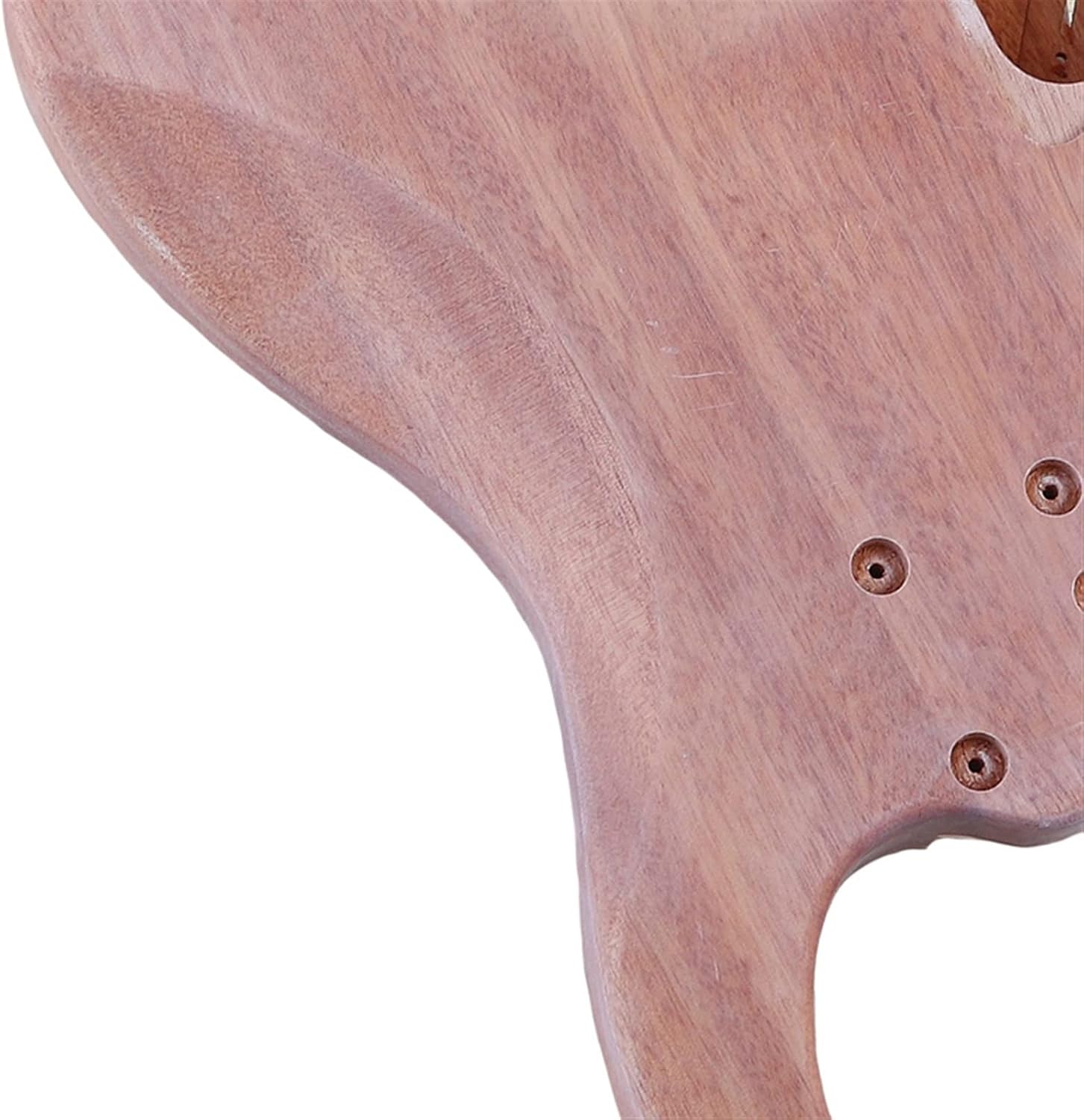 8 String Electric Guitar Body Top Guitar Barrel Okoume Wood Body for Electric Guitar DIY Guitar Kit