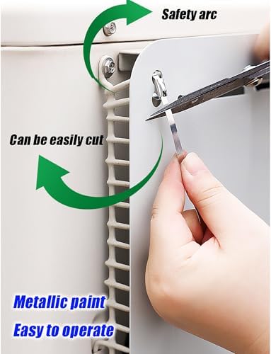 Air Deflector Grilles, Stainless Steel Baffle Guide Cover,Outdoor Ac Unit Cover Air Conditioner Deflector, Air Conditioner Fence Screen, Prevent Direct Blowing Baffle, Square/Round