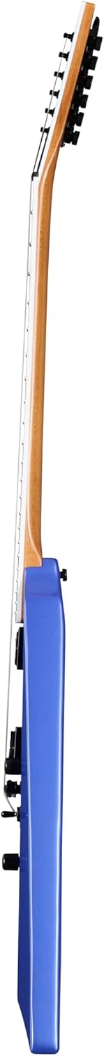 Kramer Nite-V String Thru Body, Royal Blue Metallic with Bag