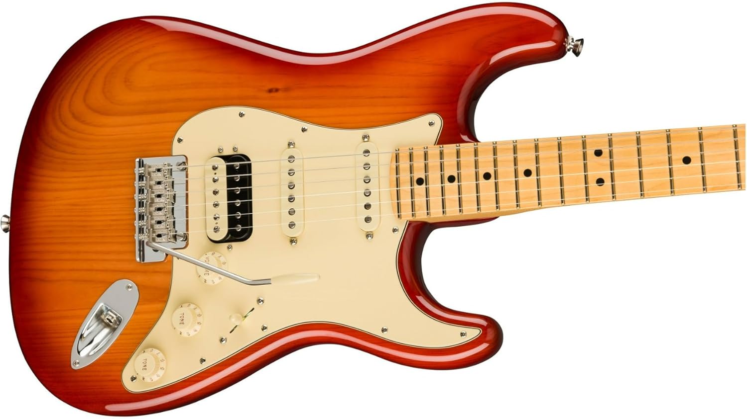 Fender American Professional II Stratocaster HSS - Sienna Sunburst with Maple Fingerboard
