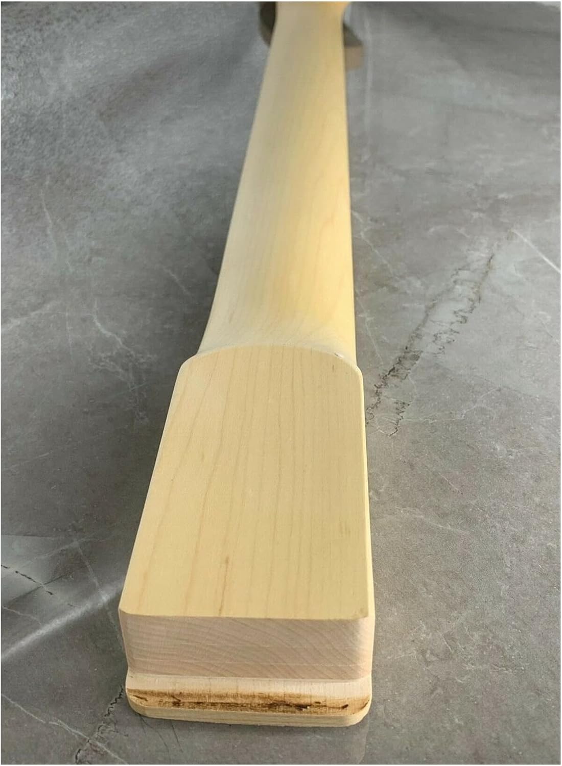 ZUZU Neck Maple for Electric Guitar Fretboard with 22 Frets Unfinished Guitar Neck