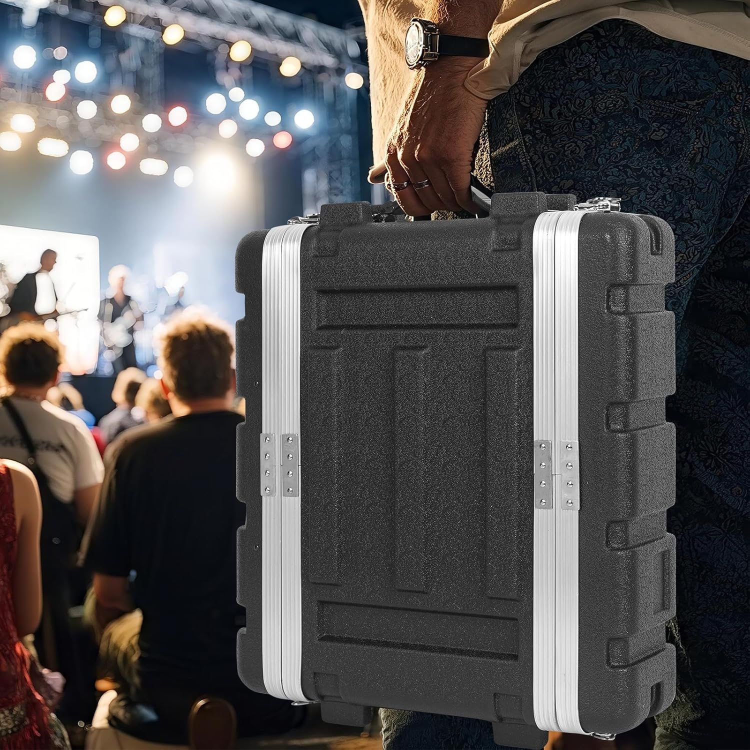 MUZNOTE 4U ABS Rack Case Shallow 12