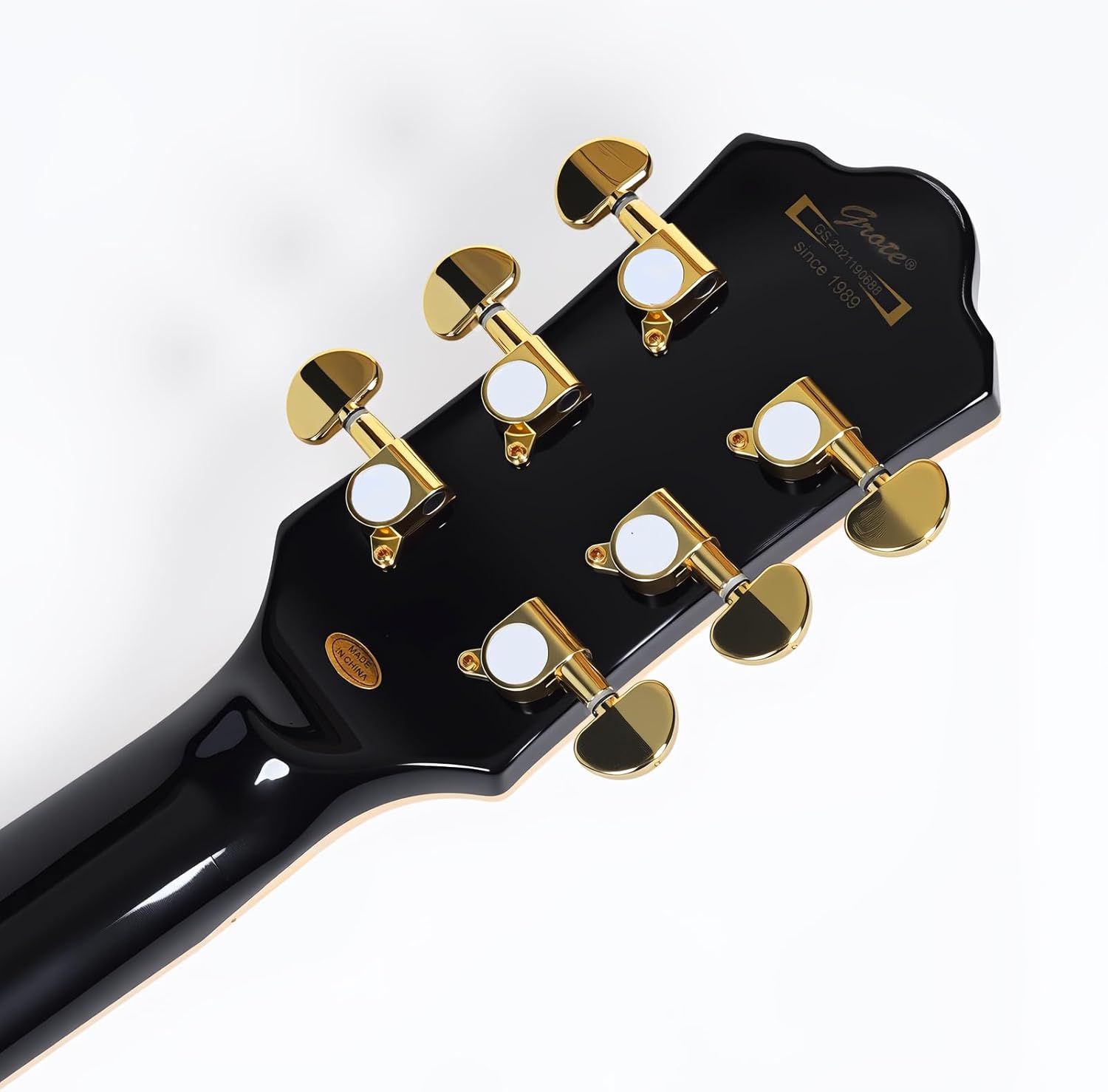 LP Electric Guitar Solid Body Electric Guitar Mahogany Neck Rosewood Fretboard Mahogany Body Stainless Frets Electric Guitar(GTLP-LM1-black)