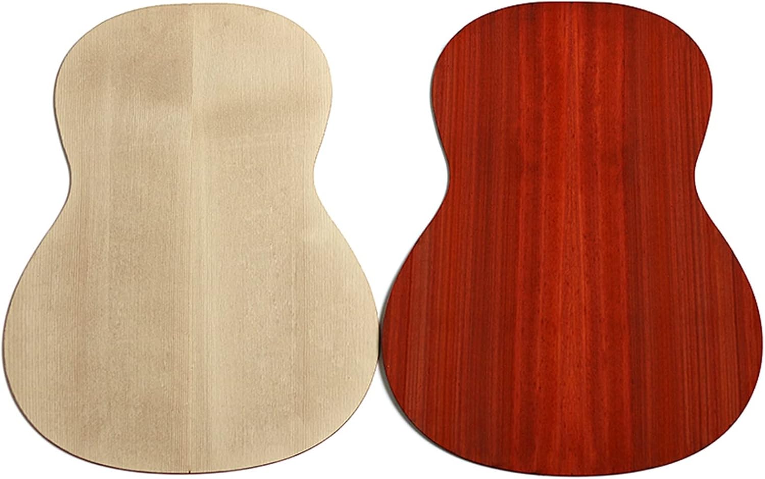 Classical Guitar Back and Side Board Veneer Spruce Surface Production Material Combination Set DIY Guitar Kit (Color : 1)