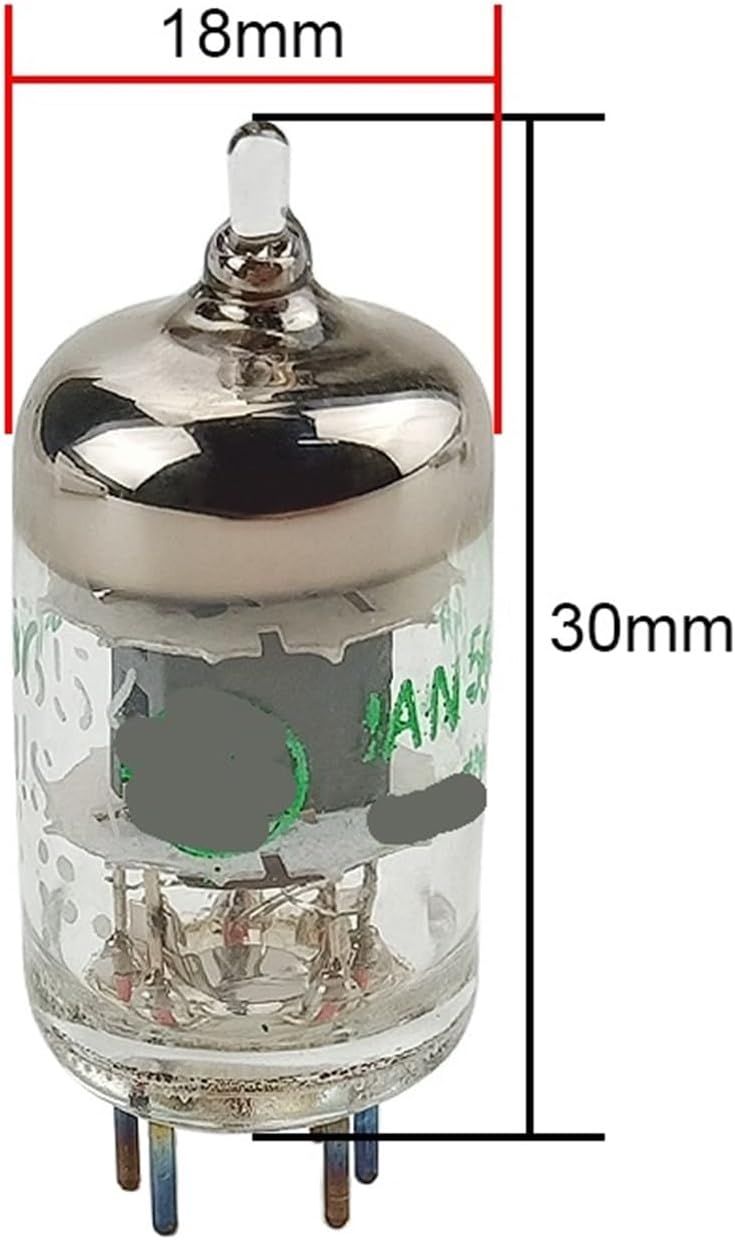 2 pcs 5654W tubes vacuum tubes for replacement of 6J1 6m 1 6AK5 EF95 paired tube amplifier