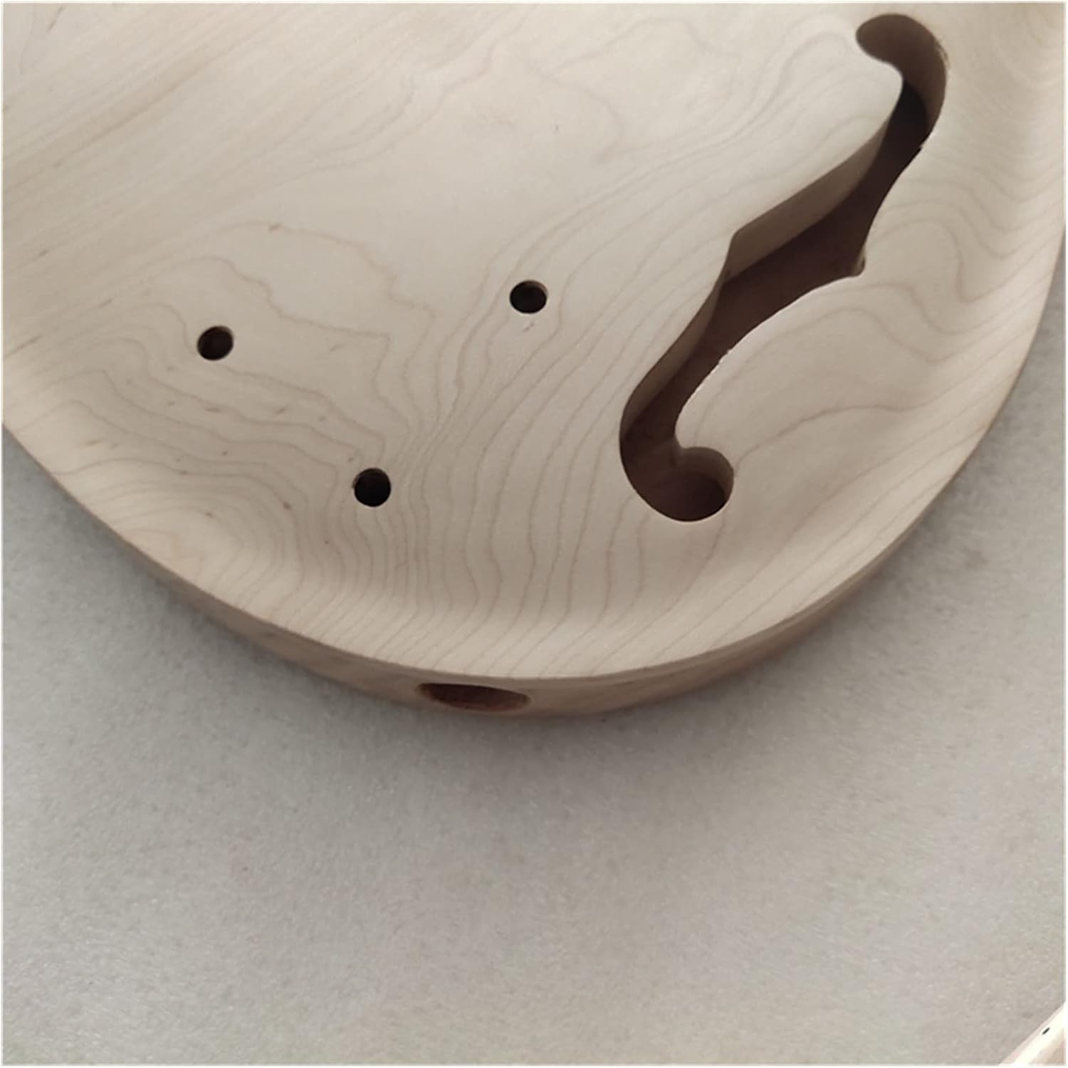 Unfinished Guitar Body 1 Set Unfinished Guitar Neck and Body for PRS Style Electric Guitar Kit Guitar DIY Accessory