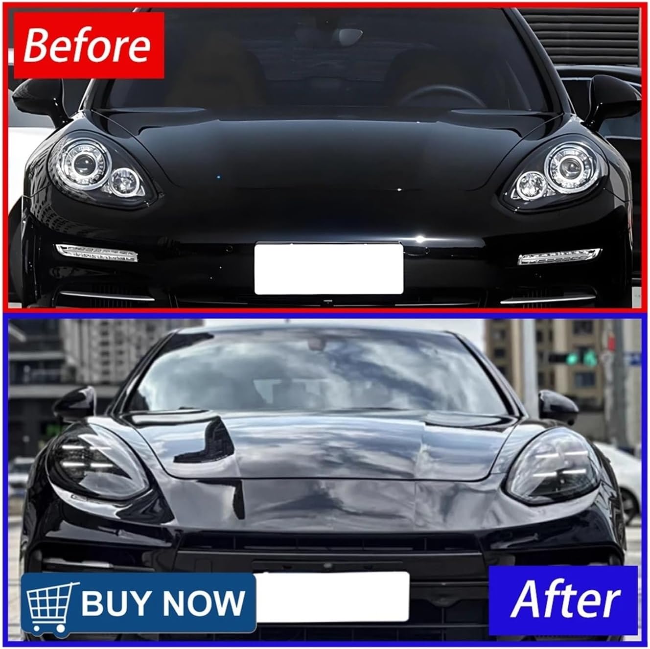 Car Lights Compatible For Porsche Panamera 970.1 970.2 2010-2017 LED Auto Headlights Assembly Upgrade 2024 Style Projector Tool Accessories(For 14-17 970.2 User)