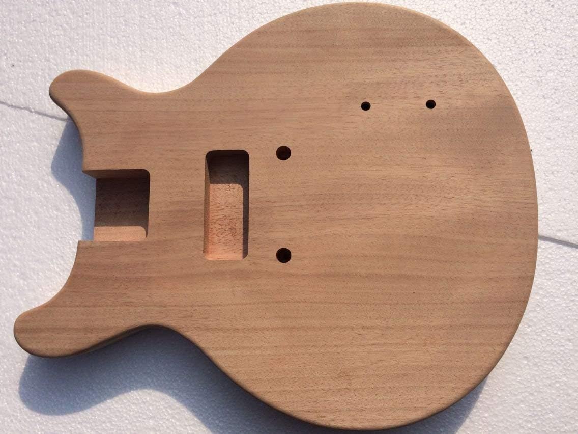 PROJECT DIY ELECTRIC GUITAR KIT MADE BY CNC JUNIOR DOUBLE CUTAWAY