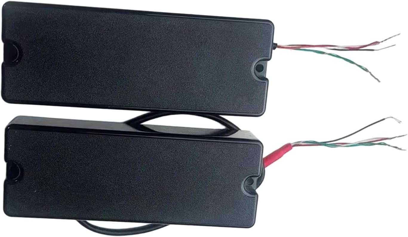 Acoustic Guitar Pickups 5string Closed Double Hole Acoustic Guitar Pickup With Ceramic Magnet Bass Accessories(1 set)