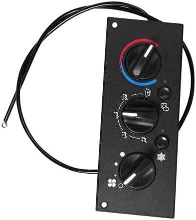 Air Conditioning Control Module Panel for Kenworth C500 T300 T600A T800 W900 2002-2006 8+5Pins Black Automobile Accessories