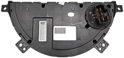 Air Conditioning Control Panel Air Conditioner Knob Automatic for Kia Soul(Black A)