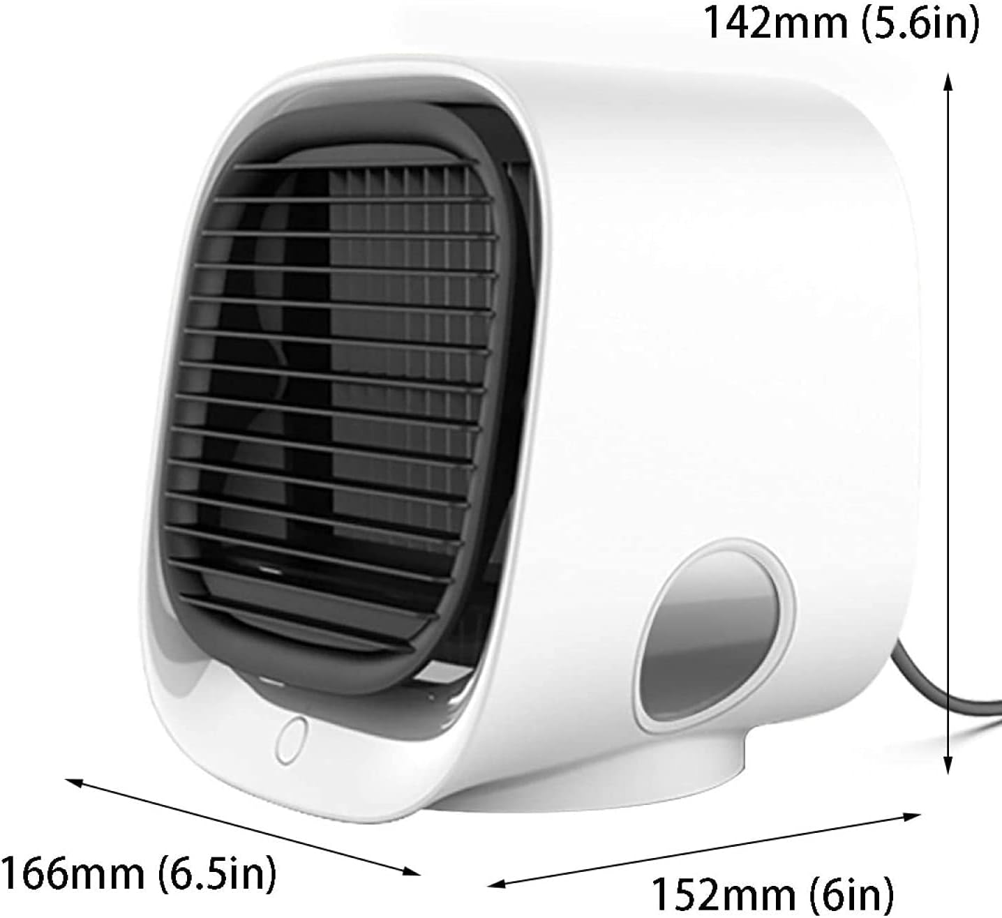 Mini Portable Air Conditioner Home Air Conditioning Humidifier Purifier USB Desktop Air Cooler Fan for Office Room