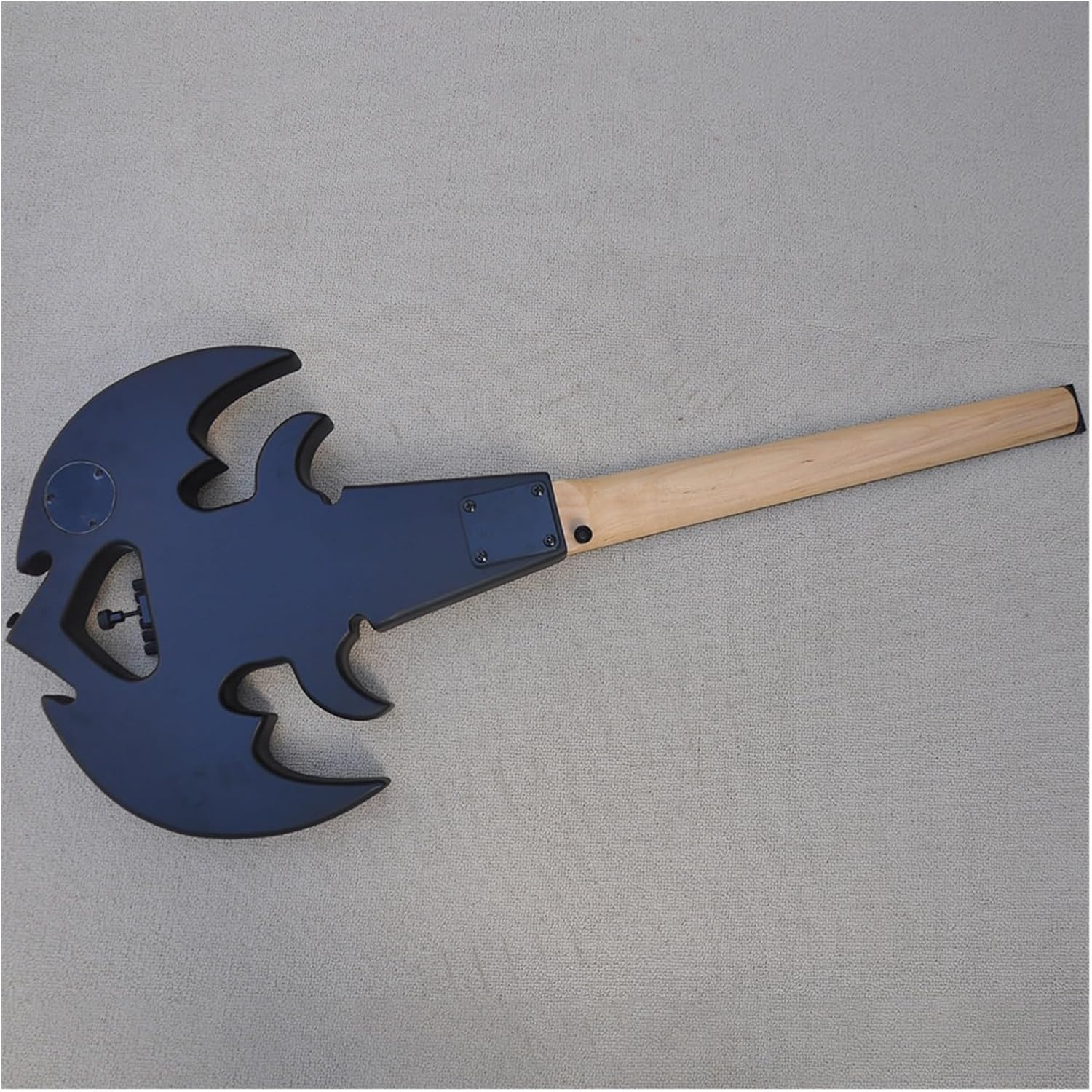 Black Matte 6 Strings Unusual Headless Electric Guitar with Rosewood Fretboard 24 Frets Professional Headless Guitar