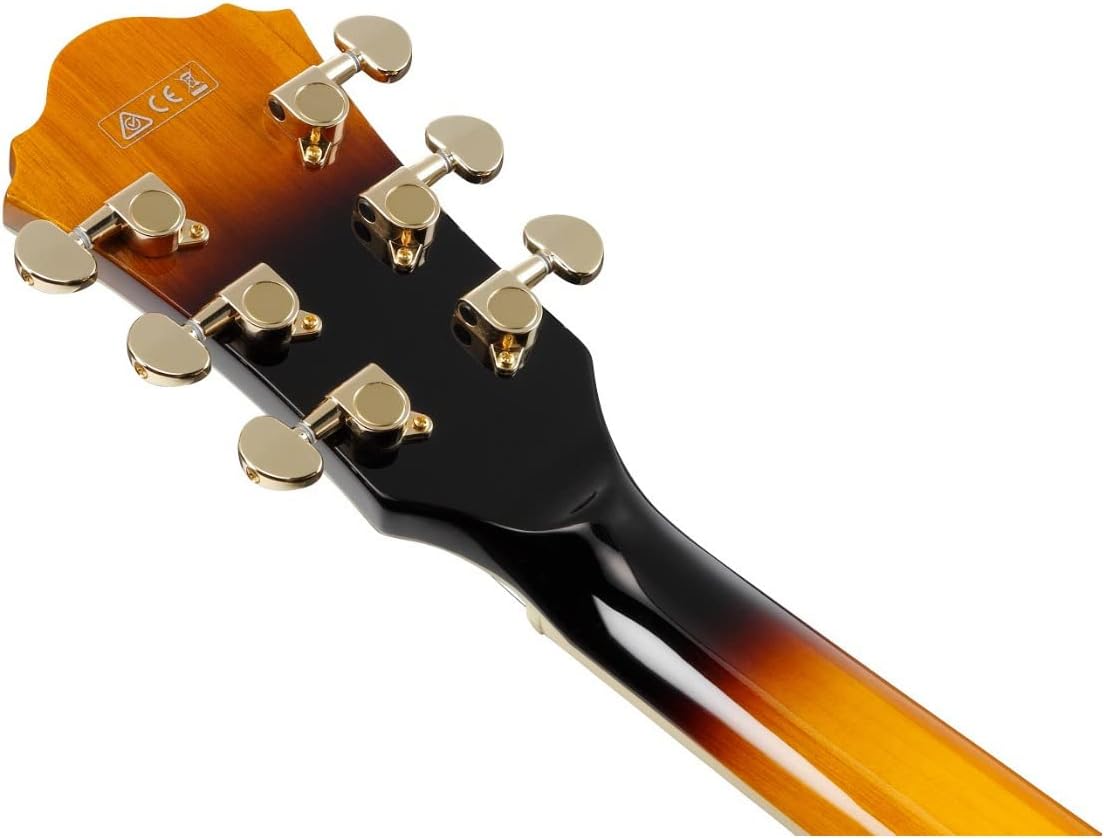 Ibanez AS93FMAYS AS Series Artcore Expressionist 6-String Hollow Body Electric Guitar (Antique Yellow Sunburst)