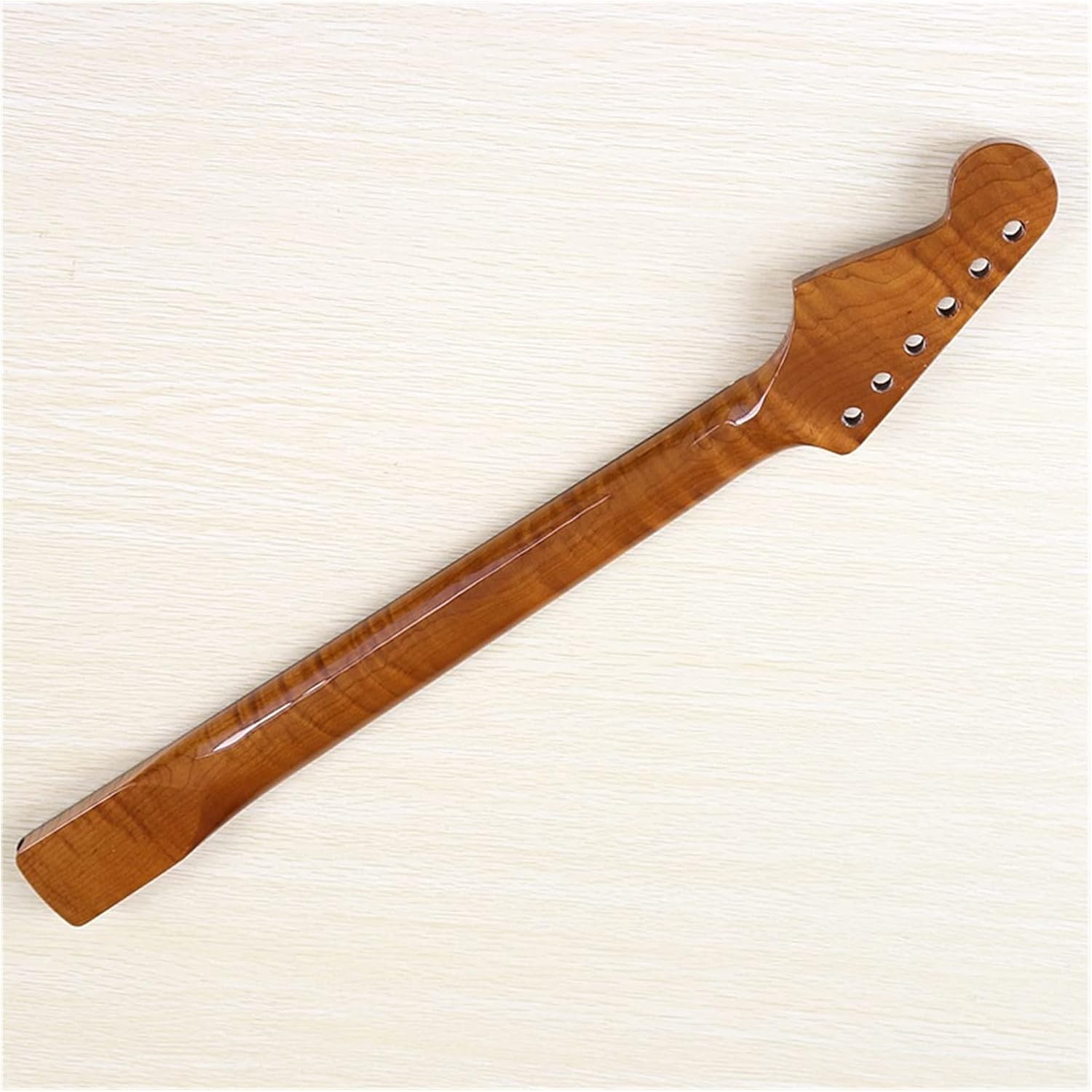 Roasted Maple Electric Guitar Neck 22 Fret Gloss for ST Style Guitar ​Neck Replacement