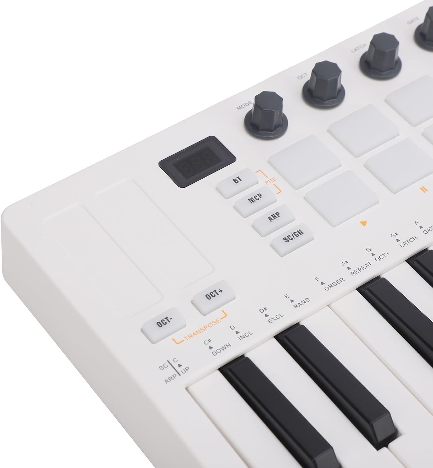 Generic MIDI Keyboard Controller Part, MIDI Keyboard Controller 25 Velocity Sensitive Keys for Practice, Genericafb8oq147r