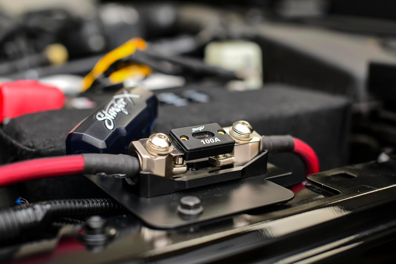 4 Gauge OFC Amplifier Wiring Kit for 2007-2021 Jeep Wrangler Unlimited by Stinger