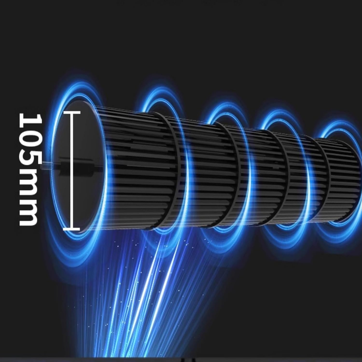 TIST Commercial Air Curtains Wall-mounted Air Curtain Fan - Commercial Super High Power Indoor Door Fan Ceiling Air Curtains Coolers(Remote Control Model,48in)