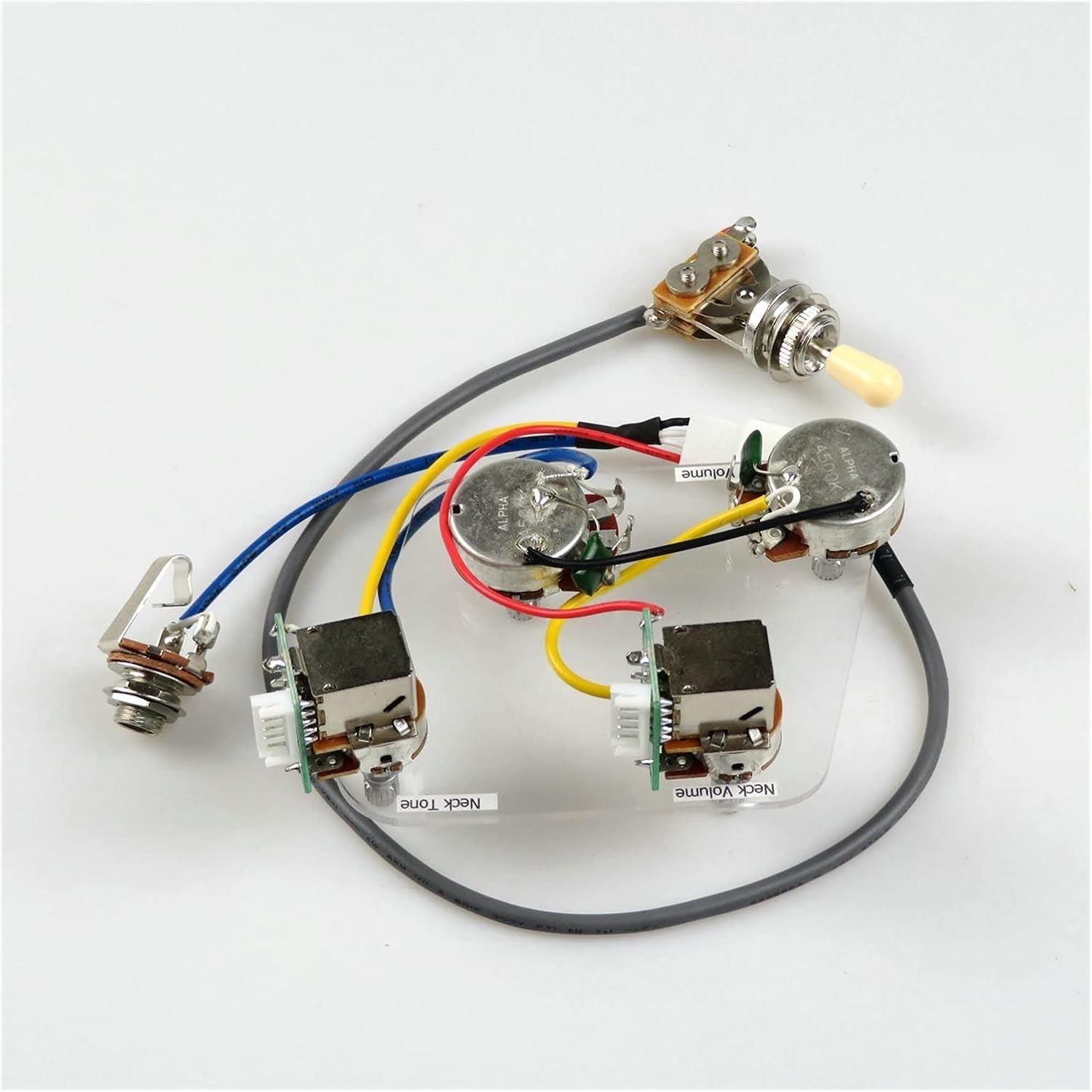 Electric Guitar Pickups 1 Set Electric Guitar Pickups PRO Humbucker Alnico 5 Guitar Pickups Guitar Wiring for Gibson Guitar Guitar Pickup Set (Color : Zebra YE Frame)