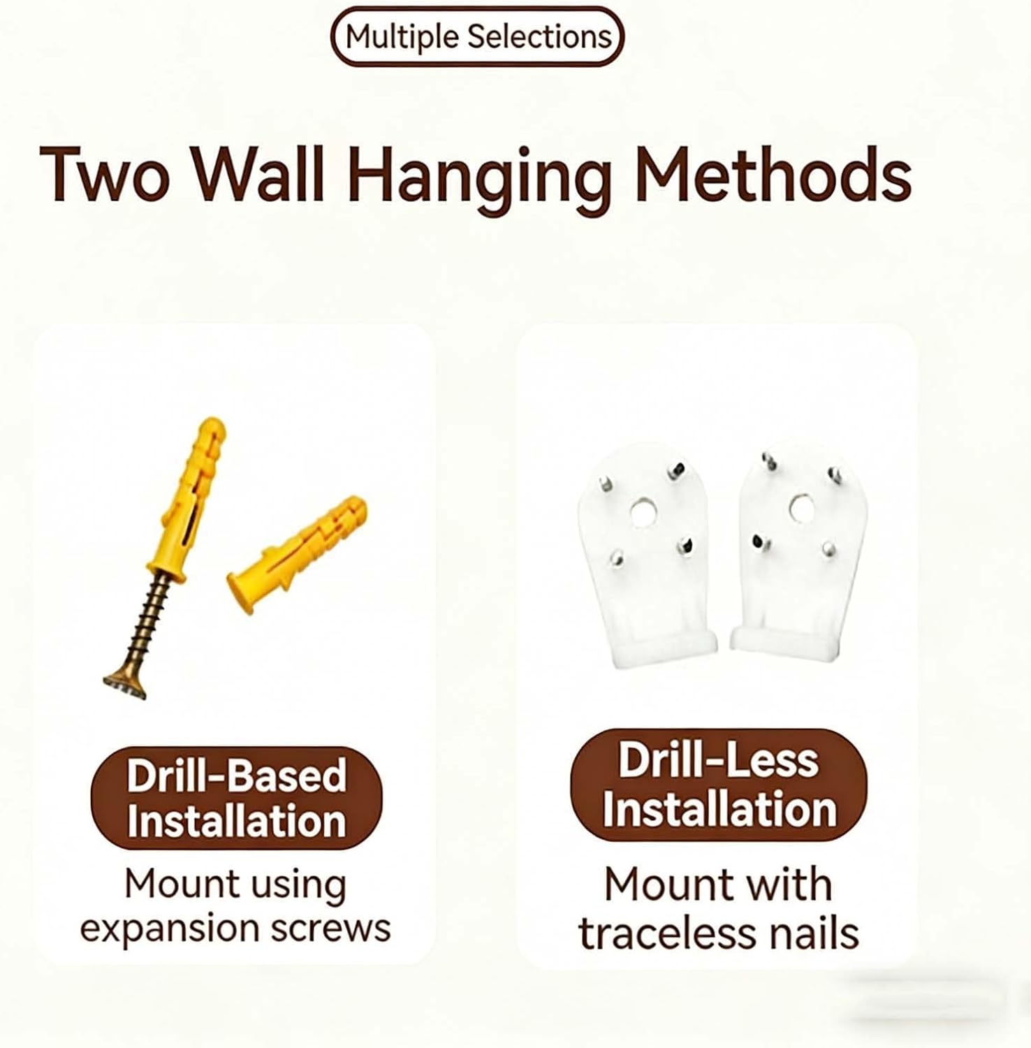 Wall Mount Bookshelf 6 Tier - Behind The Door Storage Cabinet, Slim Space Saving Kids Organizer, Wooden Hidden Book Shelf for Home(35.4 * 3.9 * 37.7in)