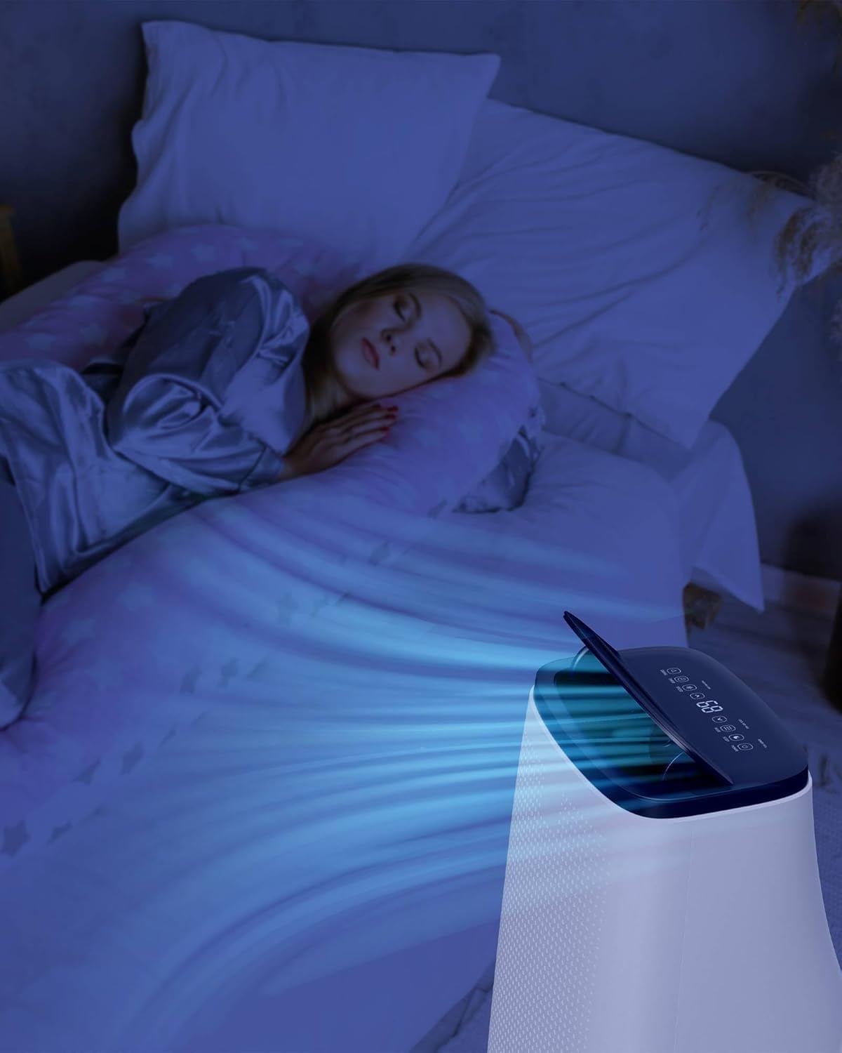 14,000 BTU Portable Air Conditioner – 3 in-1 Powerful AC Cooling, Dehumidifier & Fan for Rooms up to 750 sq.ft. | Energy-Saving 24H Timer & Remote Control | Ultra-Quiet Sleep Mode | Fast & Easy Setup