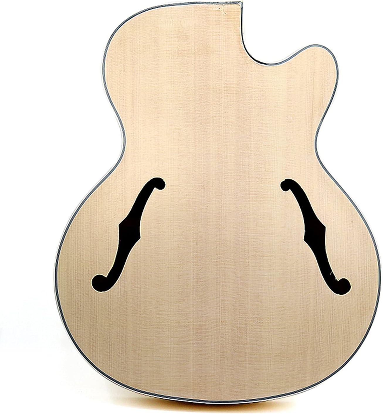 DIY Guitar Kits Jazz Guitar Body Sound Barrel Maple Wood Back Spruce Panel Composite Splint