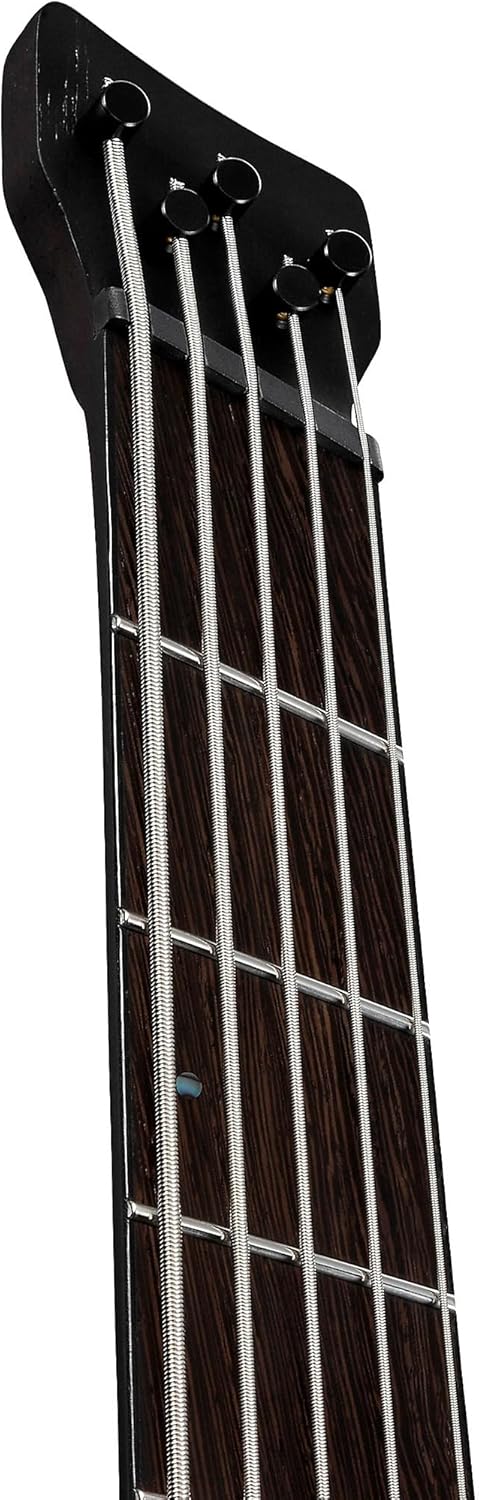 Ibanez EHB1675MS Headless 5-String Bass Guitar, Panga Panga Fingerboard, Natural Flat