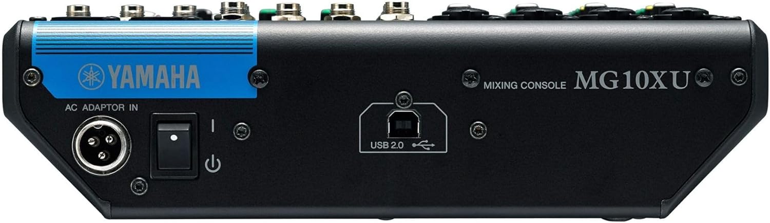 YAMAHA MG10XU 10-Input Stereo Mixer with Effects