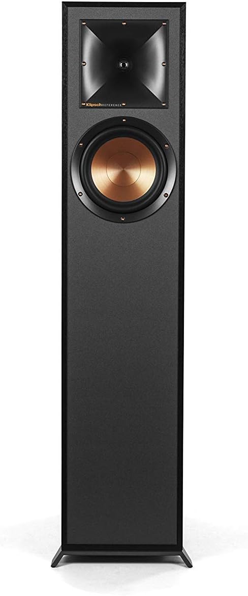 Klipsch R-610F Floorstanding Speaker, Black