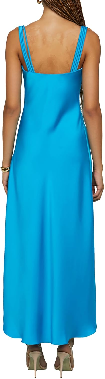 AMUR Women's Liza Pleated Midi Dress