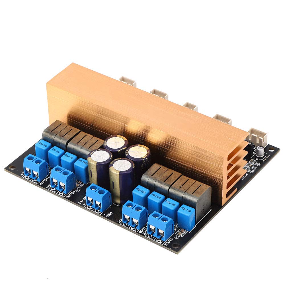 TPA3255 Digital Amplifier Board, AMP Module with 4 Sound Channels, Class D Audio Board, 315W Output for Home Theater and Audio, Includes DC24 48V