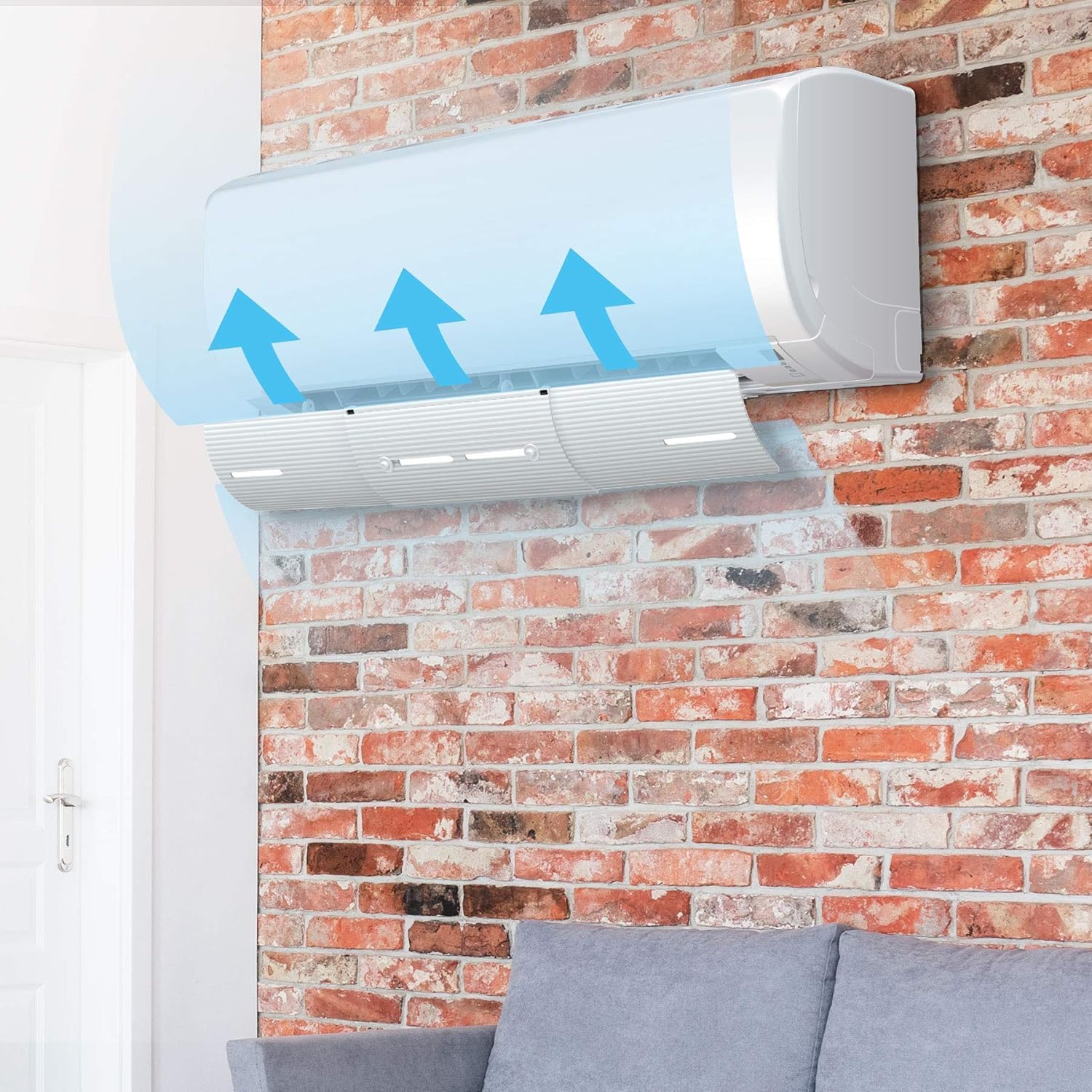 AIR WING Slim The Original Air Conditioner Deflector (Set of 4)