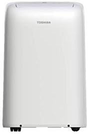Toshiba PD0811CRU, 8,000 BTU, 6,000 SACC 115-Volt Portable Air Conditioner and Dehumidifier with Remote (Renewed)