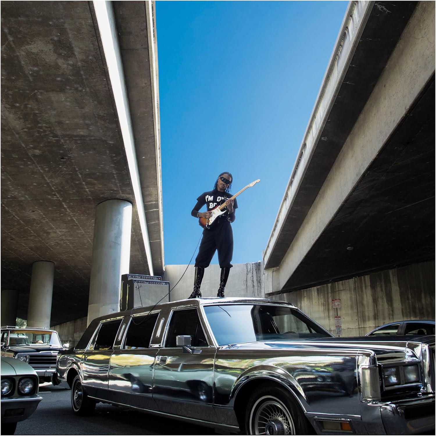 Fender Steve Lacy People Pleaser Stratocaster Electric Guitar - Chaos Burst