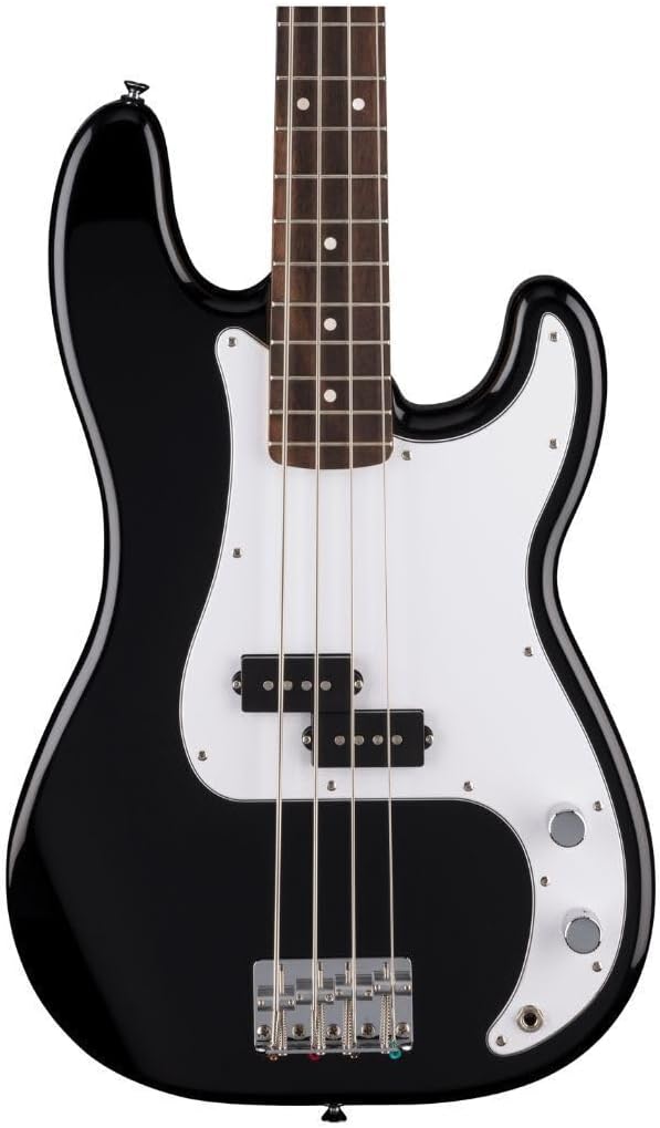 Fender Standard Precision Bass - Black, Laurel Fingerboard