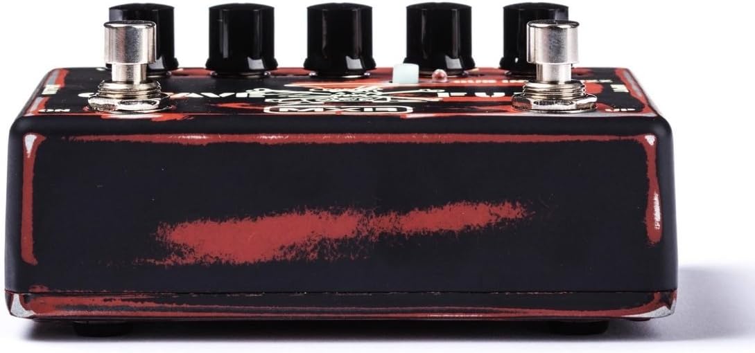 MXR SF01 Slash Octave Fuzz Effects Pedal Bundle with 4 MXR Right Angle Patch Cables