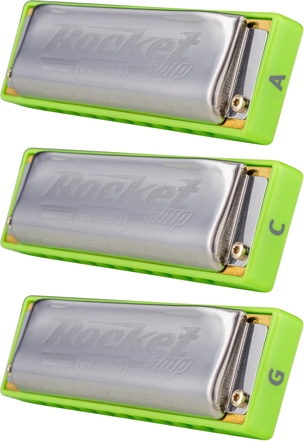 Hohner ROCKA-3PK Rocket Amp Propack C,G,A-Major