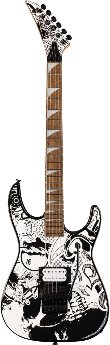 Jackson X Series Dinky DK1 H Electric Guitar - Scull Kaos