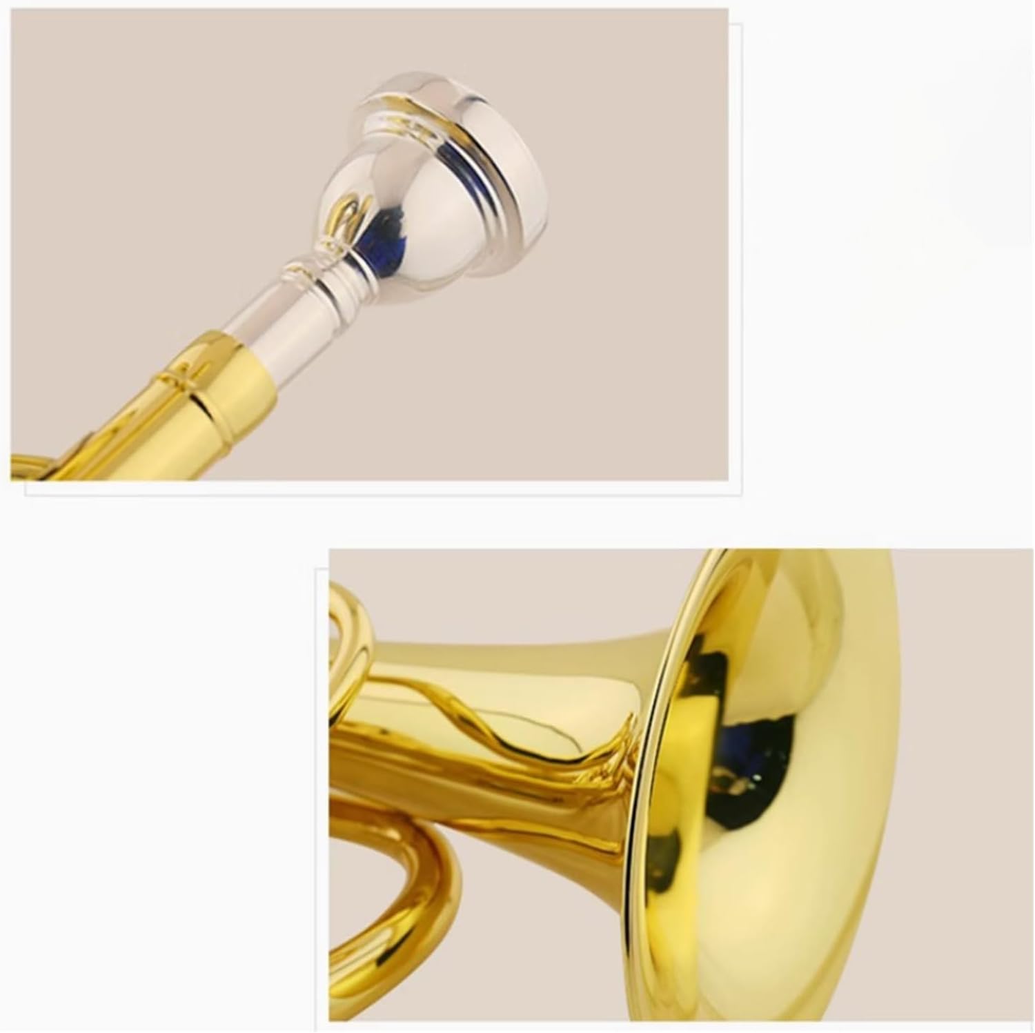 Marching Euphonium B flat brass instrument suitable for beginners