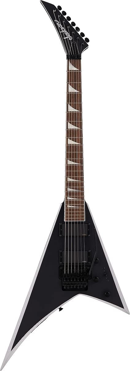 Jackson X Series Rhoads RRX24-MG7 Electric Guitar - Satin Black with Primer Gray Bevels