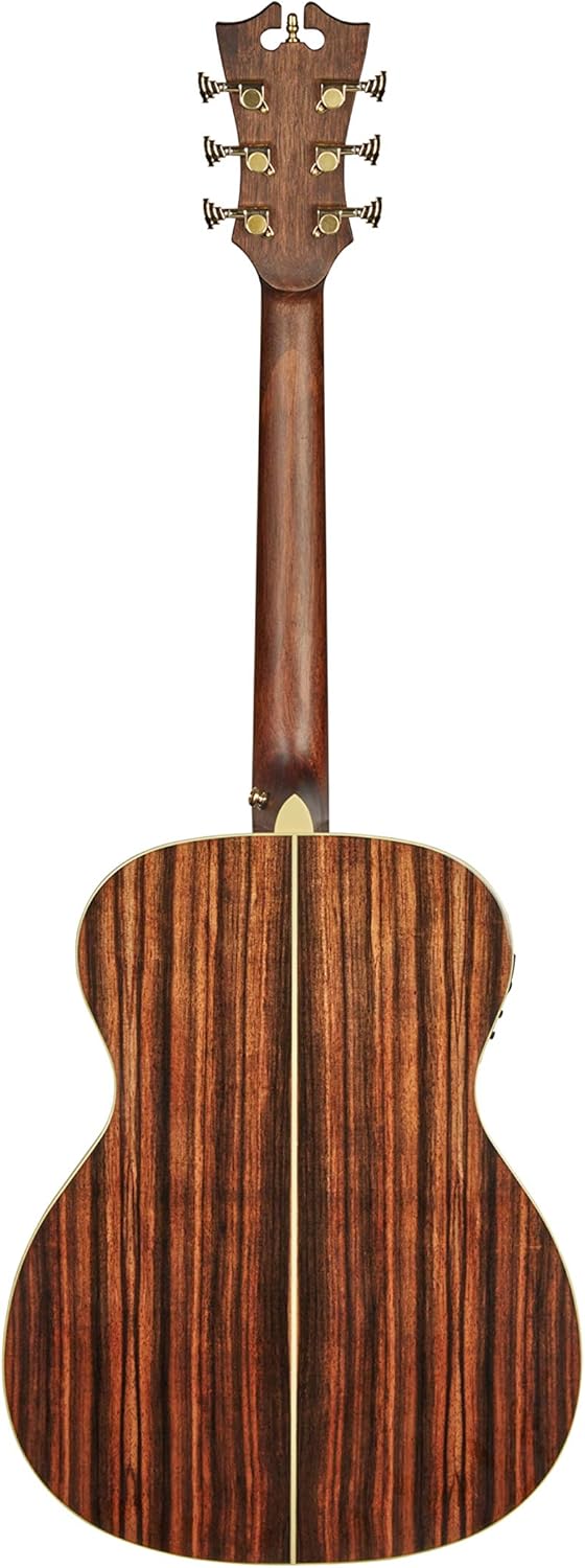 D'Angelico 6 String Acoustic-Electric Guitar, Right (DAEOMVSBGP)