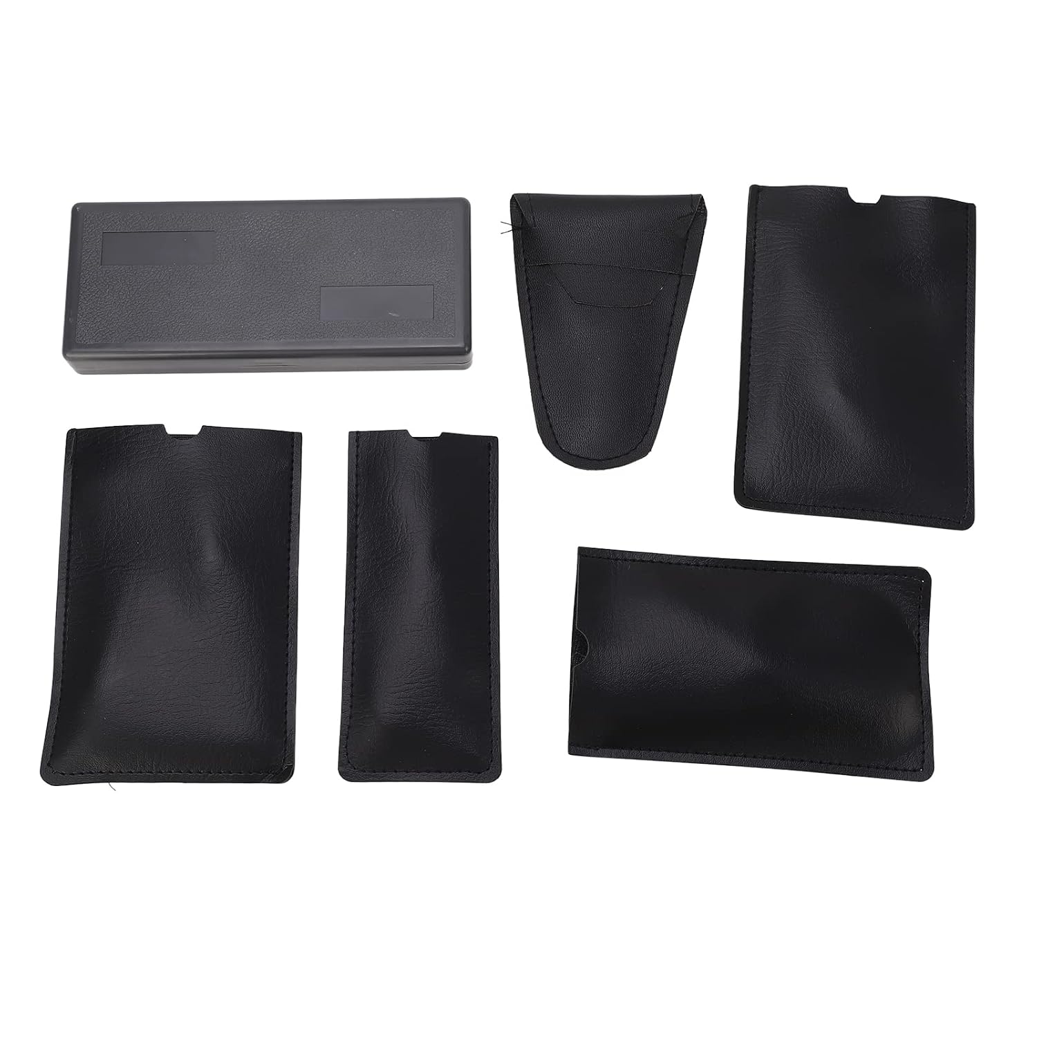 Pssopp Other Welding Equipment and Accessories Set, Stainless Steel Metric Welding Inspection Fillet Hi Lo Inspection Measure Set with 5 Storage Bags and 1 Box for Undercuts