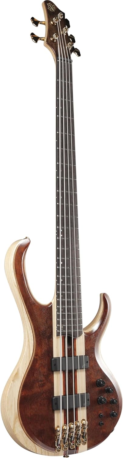 Ibanez Premium BTB1835 Bass Guitar - Natural Shadow Low Gloss