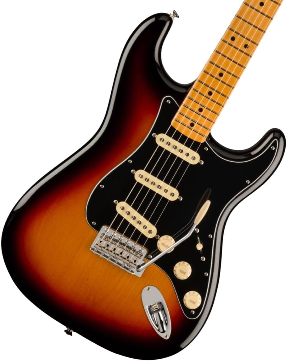 Fender Vintera II '70s Stratocaster Electric Guitar - 3-color Sunburst with Maple Fingerboard