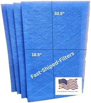 Fast-Shipped-Filters 3 Pack20x36 Designed to Fit with Dynamic electronic air cleaner replacement polarized filter pads refill