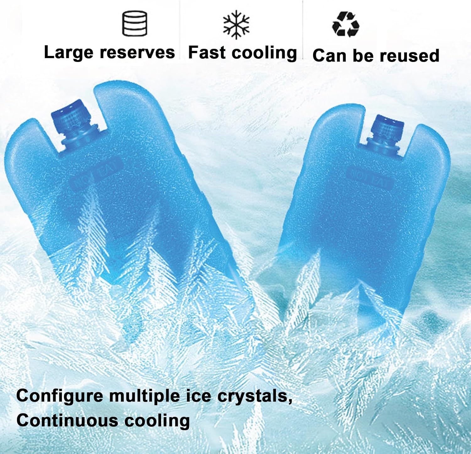 Swamp Cooler Air Conditioner, Evaporative Air Cooler, Portable Cooling Fan 16 Gal Water Tank, 3 Speeds, 4 Ice Boxes, 120°oscillation for Room Garage Patio(60x41x116cm/23.6x16x45.6in)