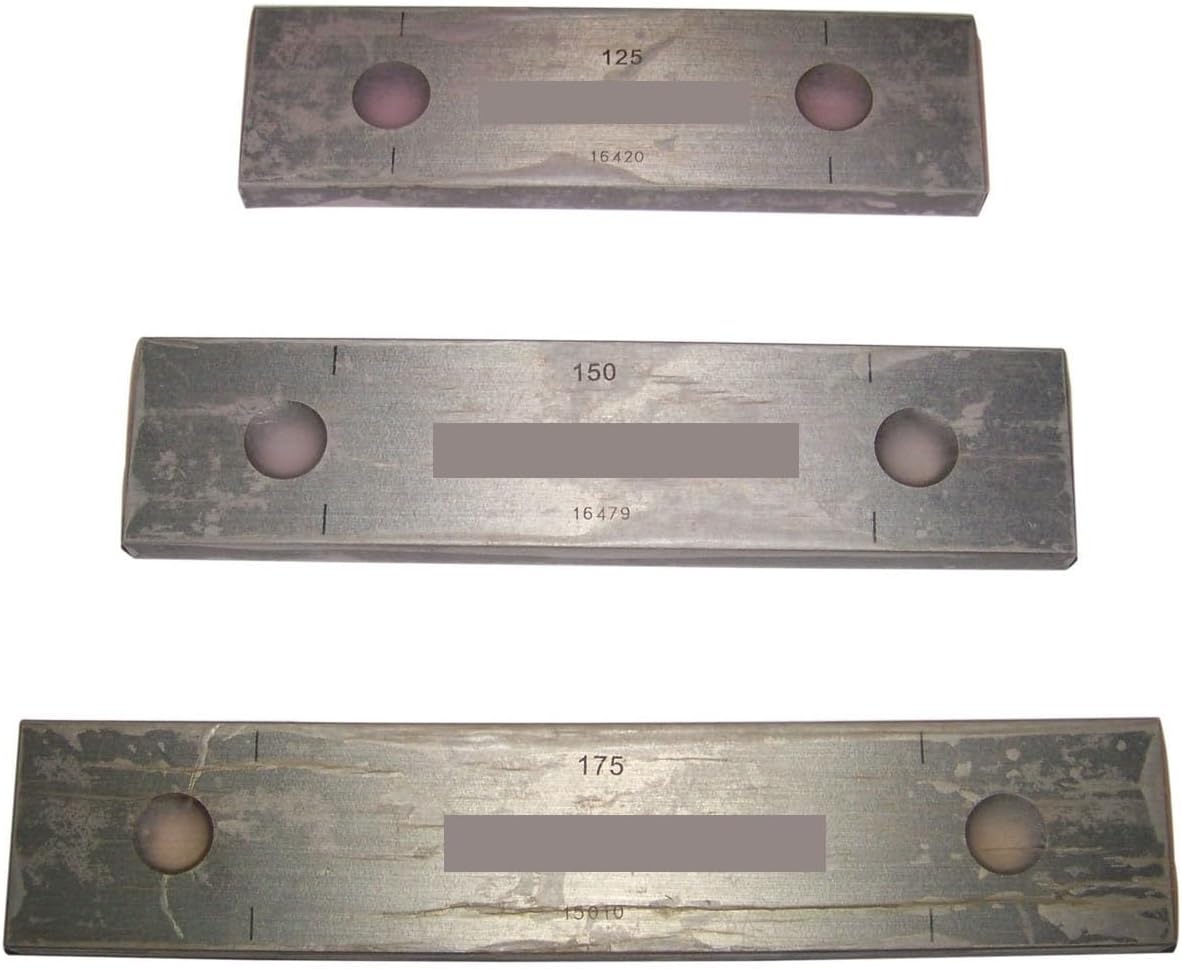 Gage Block Set, Setup Blocks Height Gauge Set, Block Gauge Set, 125-500mm, 8pcs, 0 Grade,1 Grade, Setup Bars For Router And Table Saw Accessories Woodworking Set Up for Calibrating Other Accuracy of G